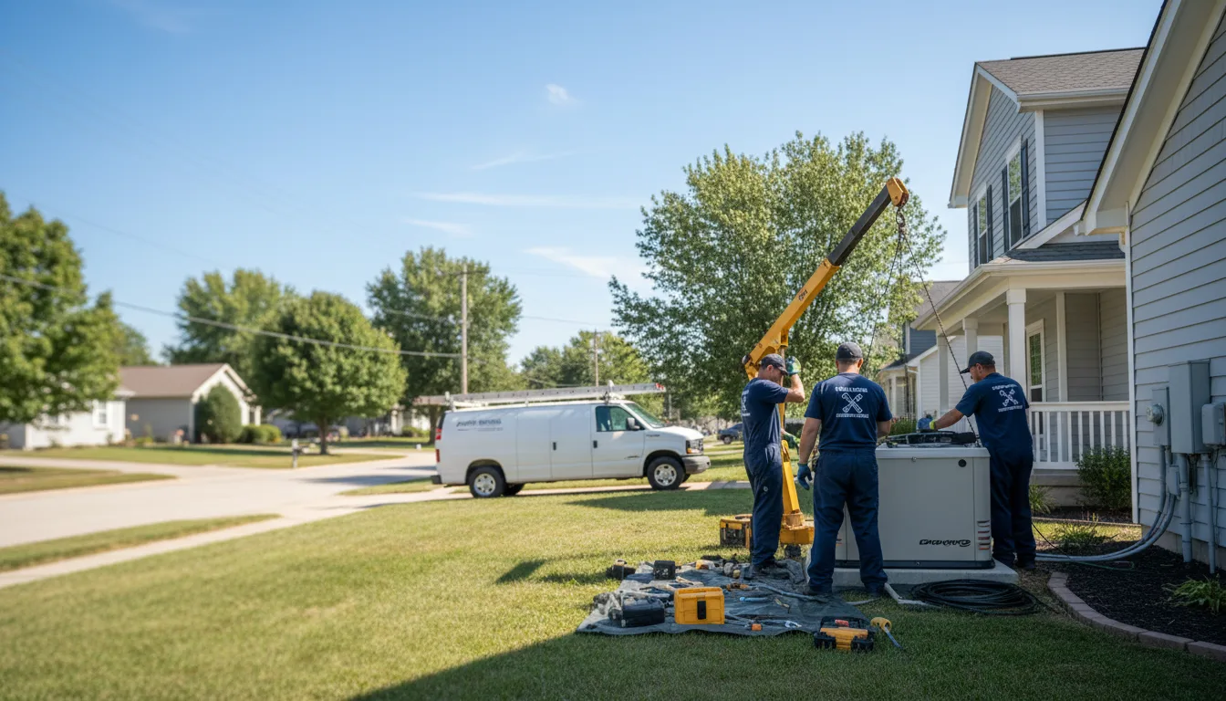 Generator Installation in Hunter, KS near me